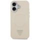 Guess Triangle Logo MagSafe Phone Case Cover iPhone 17 - Beige