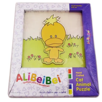 Bakalu Wooden Puzzle Duckling, 2 pieces