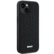 Dkny iPhone 15 / 14 / 13 Case 3D Rubber Repeat Pattern, Black