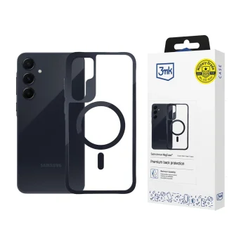3mk Satin Armor MagPhone Case Cover Samsung Galaxy A55 5G - Transparent