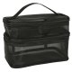 Foldable Travel Toiletry Bag / Organizer XXL, Black