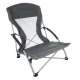 Trizand Folding Camping Chair, Grey