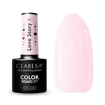 Claresa Love Story 4 Hybrid Nail Polish, 5g