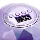 SHINY UV/LED Manicure & Pedicure Lamp 86 W, Purple Pearl (39 LED, Dual LED, with Timer)