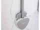 Silicone Toilet Brush with Wall-Mounted Holder
