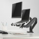Maclean MC-836 Laptop Holder for VESA Monitor Mounts, 11\"-17\", Black