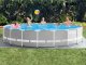 Intex 26756 Above Ground Frame Pool Set 610 x 132 cm, 12-in-1 with Filter Pump