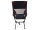Folding Chair for Tourism, Camping or Fishing, Black/Red