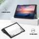 Samsung Galaxy Tab A7 Lite (SM-T220/T225) Tri-fold Stand PU Leather Case Cover, Grey