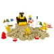Kinetic Sand Play Set for Kids 1100g, Castle, Vehicles and Molds
