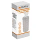 Ruhhy 00024625 Air Humidifier and Night Light 2in1, 400 ml, Transparent/White