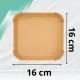 Disposable Air Fryer Paper Liners 50 Pcs Non-Stick, brown