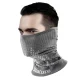 Qunature Multifunctional Sports Bandana and Neck Warmer, Gray