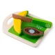 RK-872 Ricokids Kids Toy Wooden Cutting Fruits in a Bucket