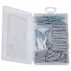 Dowel and Screw Assortment Set Fischer Meister-Box UX with Hooks, 75 Pieces