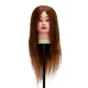Gabbiano WZ1 Hairdressing Training Head, Natural Hair 42 cm, Color 4H