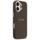 Guess Peony Hot Stamp MagSafe Phone Case Cover iPhone 17 - Brown