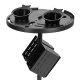 Gabbiano 188 Timer Hairdressing Trolley, Black