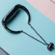Metal Strap for Xiaomi Mi Band 3 / 4 / 5 / 6, Black