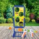 Shooting Game Air Popper Playset Toy Gun Blaster Weapon with Ball Bullets and Target