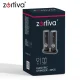 Electric Salt and Pepper Grinder Set Zortiva, 2 Pcs, Black