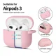 Tech-Protect Apple AirPods 3 Silicone Hook Case, Pink