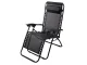 Folding Garden Lounger 2-in-1 Zero Gravity, Black