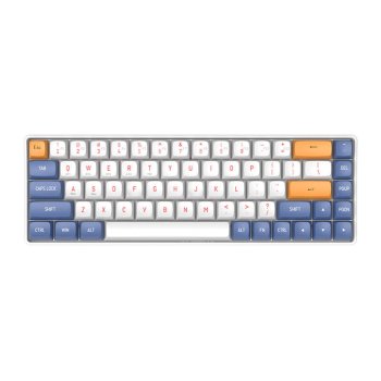 Darkflash GD68 mehāniskā tastatūra, bezvadu (zila) | Mechanical Keyboard, wireless (blue)