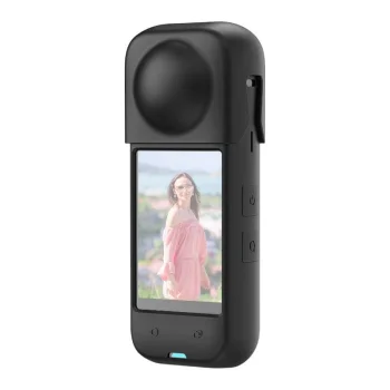 Silicone Protective Case PULUZ for Insta360 X4 PU985B, Black