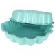 2-in-1 Shell Sandpit and Pool Twins, 160x87.5x19.5 cm, mint
