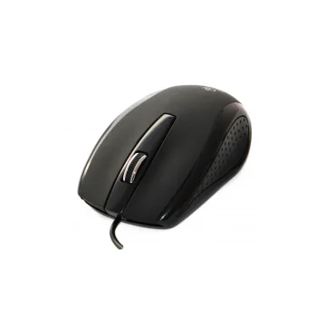 Rebeltec Gamma 2 Optical USB Mouse, 1.8m, Black