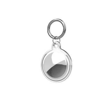 Waterproof Case for Apple AirTag with Carabiner WAT-05-0Y2S, Transparent