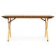 Folding Camping Table 90x60 cm with Bag MultiGarden