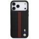 BMW iPhone 17 Pro Max Case M Perforated Stripe Logo MagSafe, Red