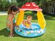 INTEX Mushroom Inflatable Kids Paddling Pool with Canopy 102 x 89 cm 57114