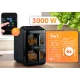 Dual Basket Vertical Air Fryer 11.6 L Berdsen 3000W Bd-663