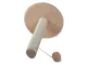 Cat Scratching Post with Ball Toy, 43cm, Beige
