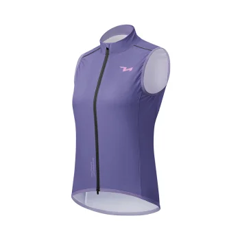 Rockbros MJ008 TVI Women's Windproof Cycling Vest Size M - Purple