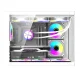 DarkFlash B275 PRO Computer Case with 6 Fans, White