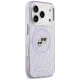 Karl Lagerfeld IML Glitter MagSafe Case for iPhone 17 Pro Max, Purple