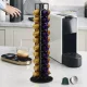 Rotating Coffee Capsule Holder for Nespresso (40 pcs), Black