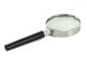 Classic Magnifying Glass with Metal Frame, 60mm, Silver/Black