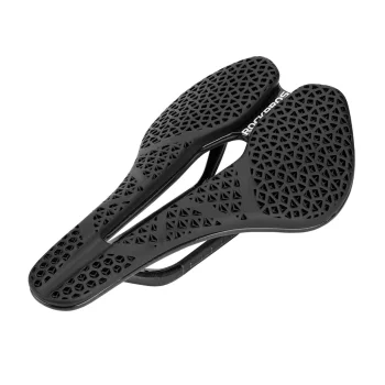 Rockbros LF0214 Anatomical 3D Waterproof Bicycle Saddle, Black