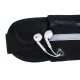 Running Fitness Belt Waist Pack Bag, Black
