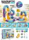 Magnetic Race Track Building Blocks with USB Car 87 Pieces, Multicolor