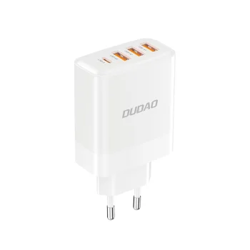 Dudao A5HEU Wall Charger 3x USB-A 1x USB-C PD20W - White