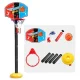 Kids Mini Basketball Set with Adjustable Stand (up to 115 cm)