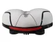 Soft Bicycle Saddle with Reflector, White