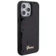 Guess iPhone 15 Pro Case Sequin Script Metal, Black
