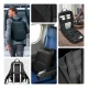 Wozinsky Premium Waterproof Laptop Backpack up to 15.6\", Black